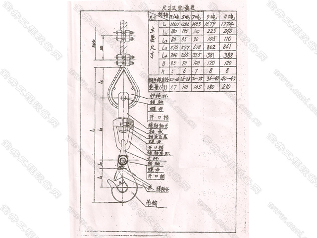 5ֹͷװ-GZ5-ͷװýṹͳߴ